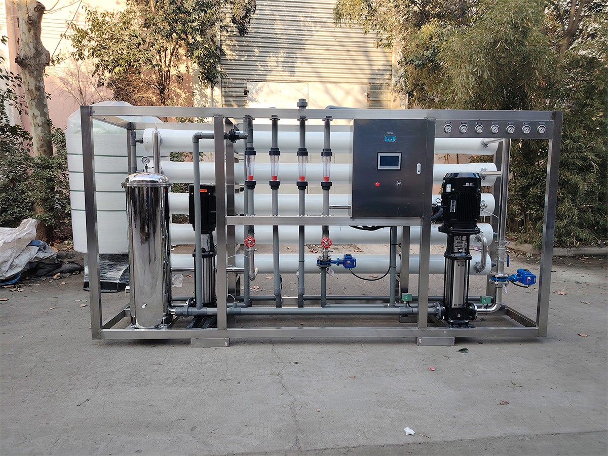 静安15吨单级反渗透设备